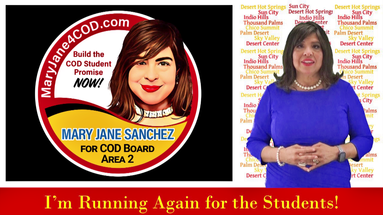 COD’s Tutoring Center Not Supported by Current Trustee Bea Gonzalez
